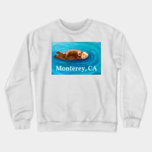 Sea Otter, Monterey Crewneck Sweatshirt